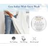 imageCalifornia Design Den Bulk Pack of 8 Twin XL Size Fitted Sheets Only  400 Thread Count 100 Cotton Sateen White08  Grey Light