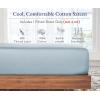 imageCalifornia Design Den Bulk Pack of 8 Twin XL Size Fitted Sheets Only  400 Thread Count 100 Cotton Sateen White10  Blue Sky