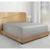 imageCalifornia Design Den Bulk Pack of 8 Twin XL Size Fitted Sheets Only  100 Organic Cotton Percale Weave White03  Light Grey