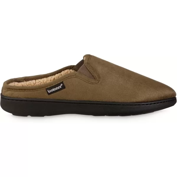 imageisotoner Mens Advanced Gel Infused Memory Foam Microsuede Vincent Hoodback Eco Comfort Recycled Slippers ClogLoden