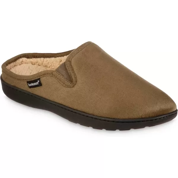 imageisotoner Mens Advanced Gel Infused Memory Foam Microsuede Vincent Hoodback Eco Comfort Recycled Slippers ClogLoden