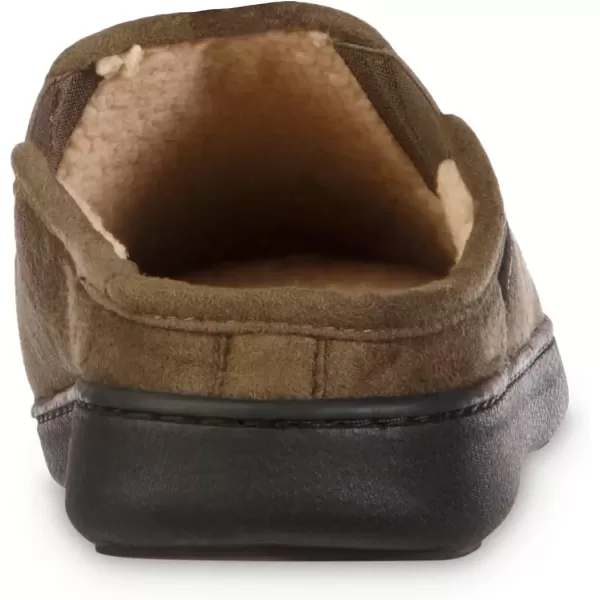 imageisotoner Mens Advanced Gel Infused Memory Foam Microsuede Vincent Hoodback Eco Comfort Recycled Slippers ClogLoden