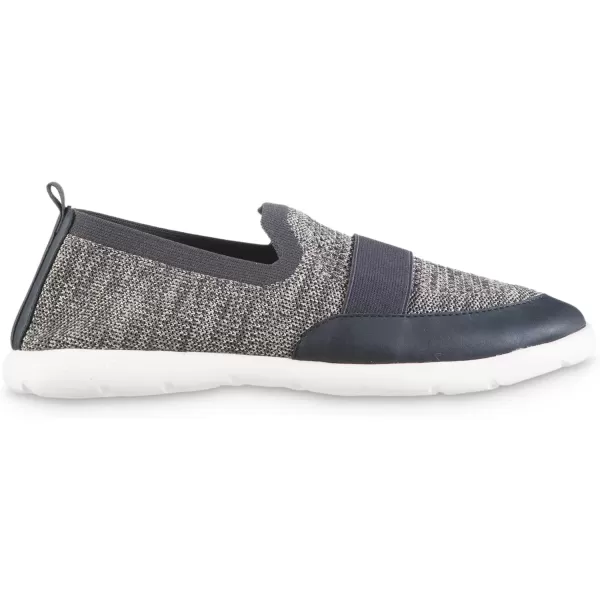 imageisotoner Mens Heathered SportKnit IndoorOutdoor SlippersDark Charcoal