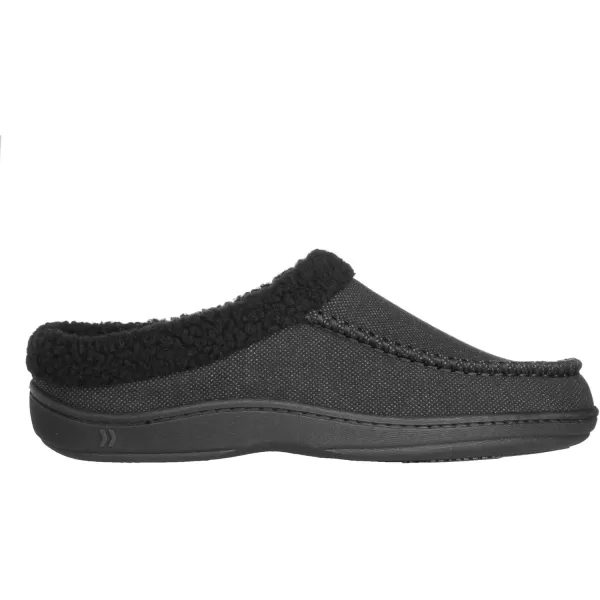 imageisotoner Mens Lewis Clog SlipperBlack