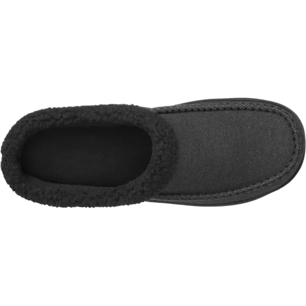 imageisotoner Mens Lewis Clog SlipperBlack