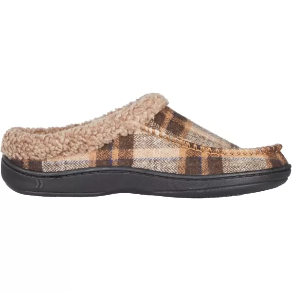 imageisotoner Mens Lewis Clog SlipperDark Chocolate