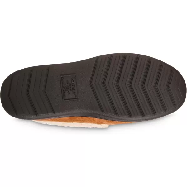 imageisotoner Mens Recycled Advanced Memory Foam Microsuede Vincent Eco Comfort Moccasin SlippersCognac