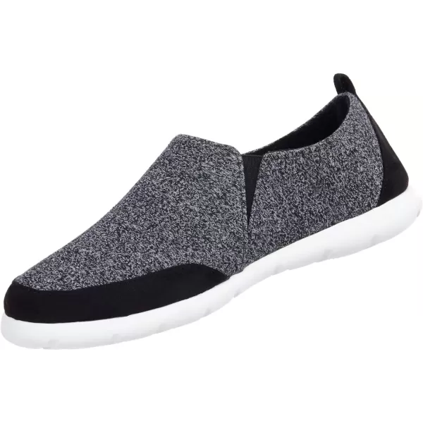 imageisotoner Mens Zenz Active SlipOn UltraSoft Casual Shoes with Flexible Support ampamp Breathable MeshBlack