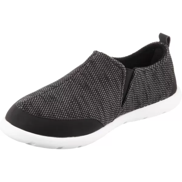 imageisotoner Mens Zenz Active SlipOn UltraSoft Casual Shoes with Flexible Support ampamp Breathable MeshBlack Marbled