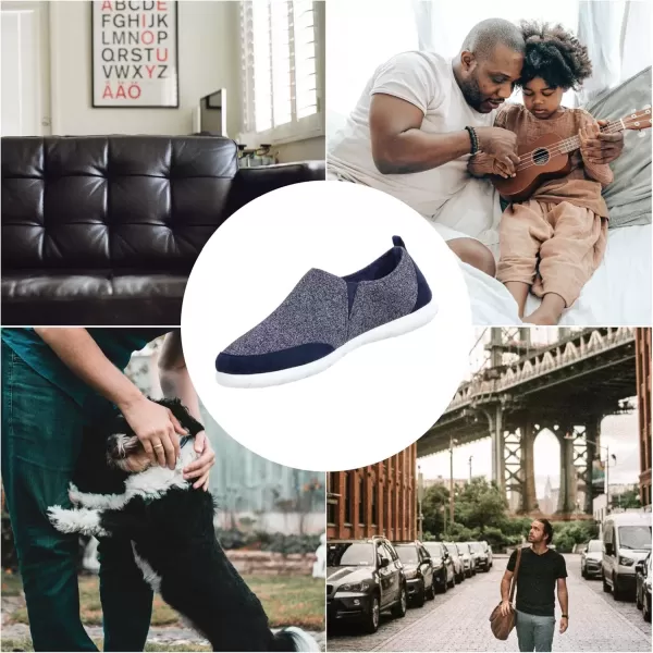 imageisotoner Mens Zenz Active SlipOn UltraSoft Casual Shoes with Flexible Support ampamp Breathable MeshMineral