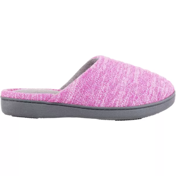 imageisotoner Womens Andrea Space Knit Slide SlippersVividly Violet