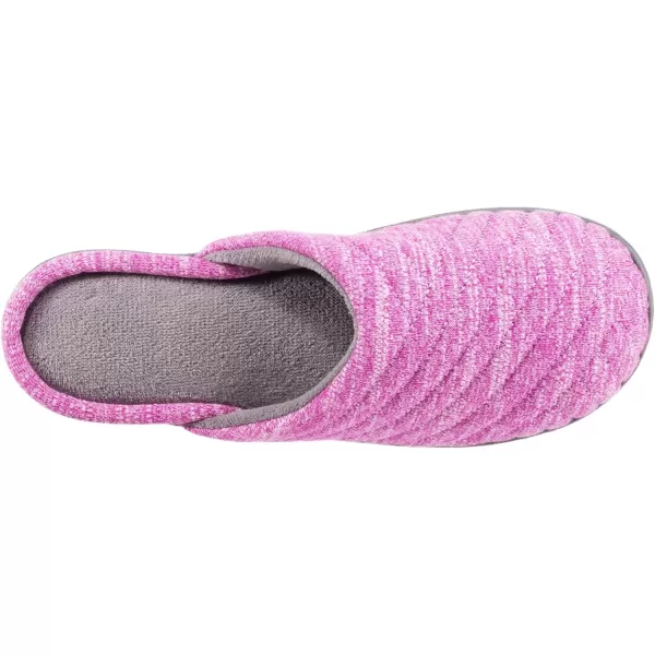imageisotoner Womens Andrea Space Knit Slide SlippersVividly Violet
