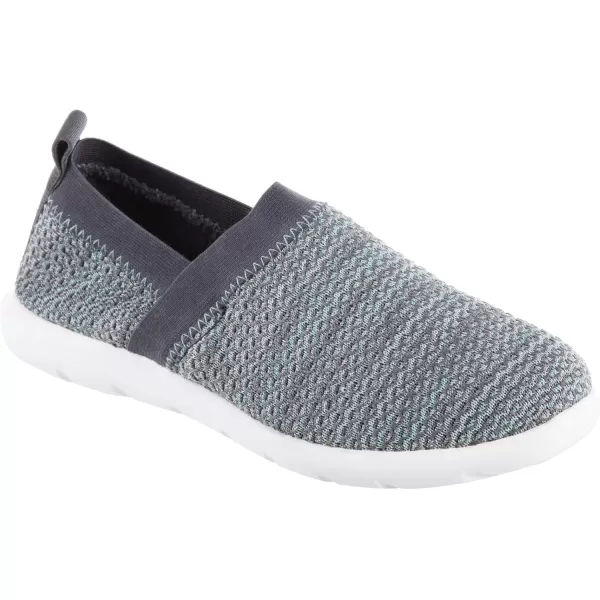imageisotoner Womens Lightweight and Breathable Elastic Knit Slipon Shoe SlipperMineral