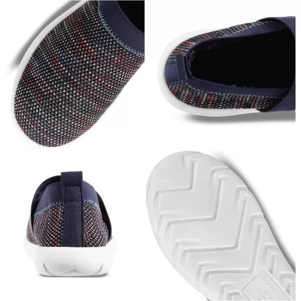 imageisotoner Womens Lightweight and Breathable Elastic Knit Slipon Shoe SlipperNavy