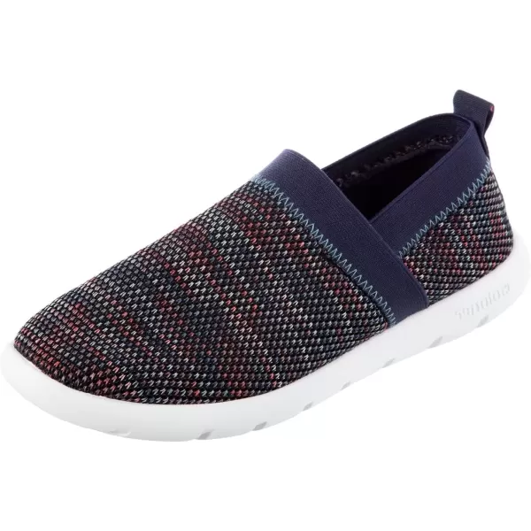 imageisotoner Womens Lightweight and Breathable Elastic Knit Slipon Shoe SlipperNavy