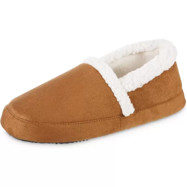 imageisotoner Womens Microsuede Marisol a Line Slip on SlipperCognac