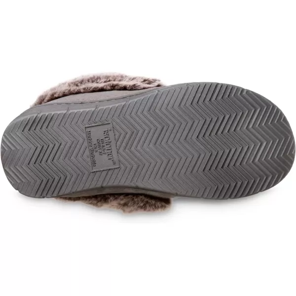 imageisotoner Womens Microsuede Moccasin Slippers NonSlip IndoorOutdoor Memory Foam Machine WashableAsh