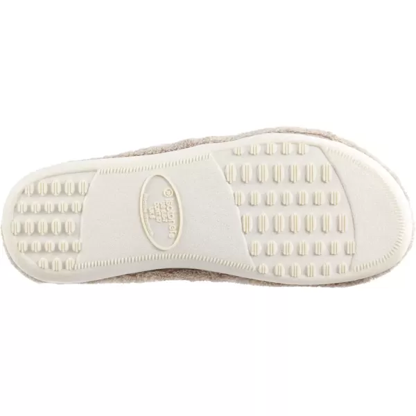 imageisotoner Womens Signature XSlide Slipper Satin Trim with Memory FoamTaupe
