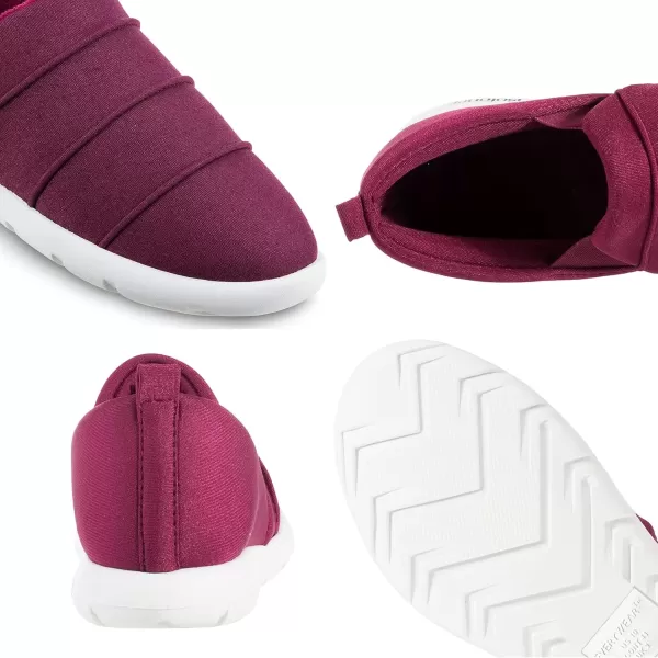 imageisotoner Womens Zenz Serenity Stretch Satin Lightweight Slipper Slipon ShoeWild Rose