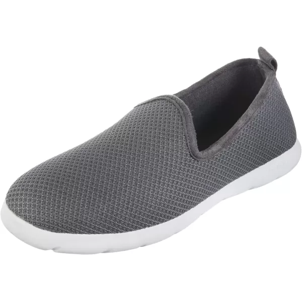imageisotoner Zenz Mens SlipOn Slippers Lightweight Knit Loafers with A Soft Microterry LiningMineral
