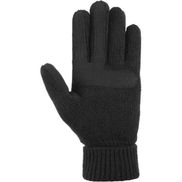 imageisotoner womens Cable Knit Gloves With Touchscreen Palm PatchesBlack