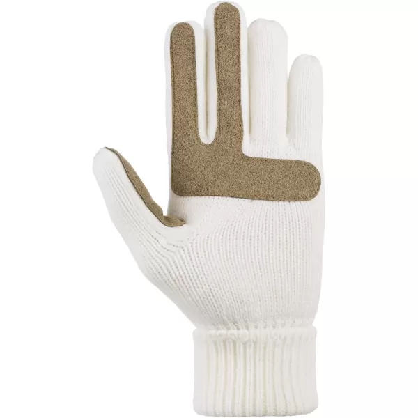 imageisotoner womens Cable Knit Gloves With Touchscreen Palm PatchesIvory