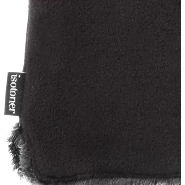 imageisotoner womens Stretch Fleece Gloves With Microluxe Lining and Smart Touch TechnologyBlack  Smartdri