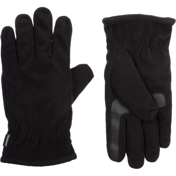 imageisotoner Mens Fleece Touchscreen Glove WaterRepellent with a Sherpa Soft LiningBlack