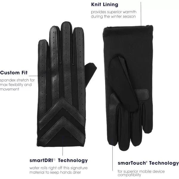imageisotoner Mens Spandex Touchscreen Cold Weather GlovesSmartdri Black
