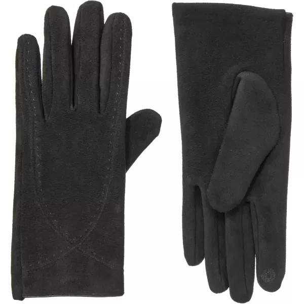 imageisotoner womens Womens Water Repellent and Touchscreen Microsuede GlovesBlack