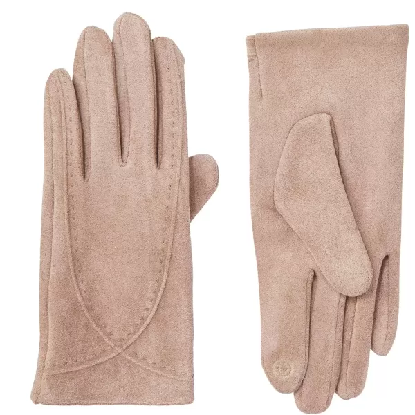 imageisotoner womens Womens Water Repellent and Touchscreen Microsuede GlovesCamel