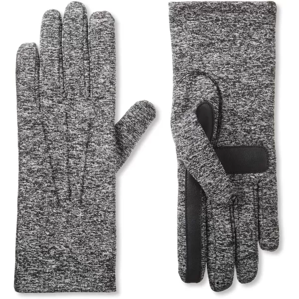 imageisotoner Womens Spandex Cold Weather Stretch Gloves With Warm Fleece LiningBlack Heather