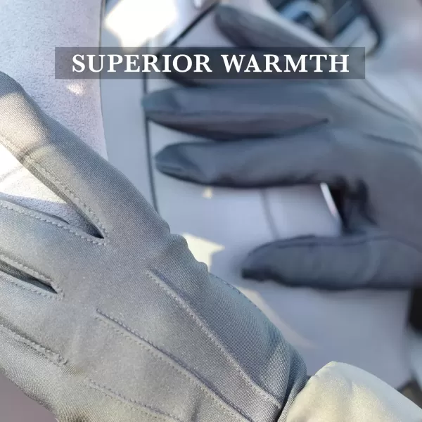 imageisotoner Womens Spandex Cold Weather Stretch Gloves With Warm Fleece LiningPlum