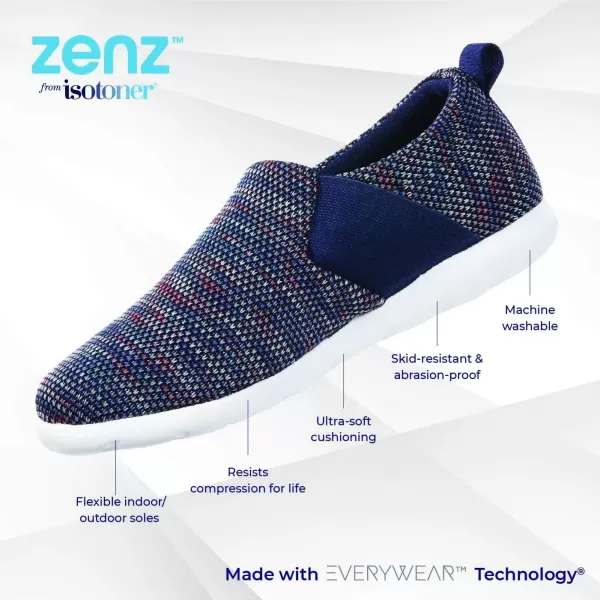imageisotoner Womens Sport Mesh SlipperNavy Blue