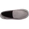 imageisotoner Mens Diamond Corduroy Moccasin IndoorOutdoor Slipper with Memory FoamAsh