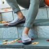 imageisotoner Mens Diamond Corduroy Moccasin IndoorOutdoor Slipper with Memory FoamAsh