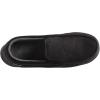 imageisotoner Mens Diamond Corduroy Moccasin IndoorOutdoor Slipper with Memory FoamBlack