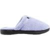 imageisotoner Womens Chevron Slip on Clog Slippers with Moisture Wicking for IndoorOutdoor Comfort and Arch SupportPeriwinkle