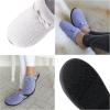 imageisotoner Womens Chevron Slip on Clog Slippers with Moisture Wicking for IndoorOutdoor Comfort and Arch SupportPeriwinkle