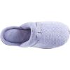 imageisotoner Womens Chevron Slip on Clog Slippers with Moisture Wicking for IndoorOutdoor Comfort and Arch SupportPeriwinkle