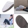 imageisotoner Womens Embroidered ClogHeather Grey Rounded