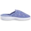 imageisotoner Womens Embroidered ClogPeriwinkle Scalloped