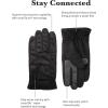 imageisotoner mens Microfiber Touchscreen Texting Warm Lined Cold Weather Gloves With Water Repellent TechnologyCognac