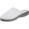 imageisotoner Womens Embroidered ClogHeather Grey Rounded