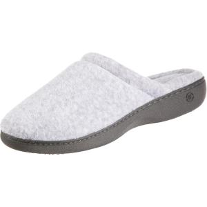 imageisotoner Womens Embroidered ClogHeather Grey Rounded