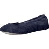 imageisotoner Womens Moisture Wicking and Suede Sole for Comfort SlipperNavy Blue
