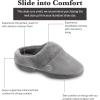 imageIsotoner Womens Classic Hoodback with Memory Foam SlipperDeep Periwinkle