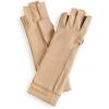 imageisotoner Women ampamp Men Arthritis Compression Rheumatoid Pain Relief Gloves for joint support with OpenFull finger designCamel