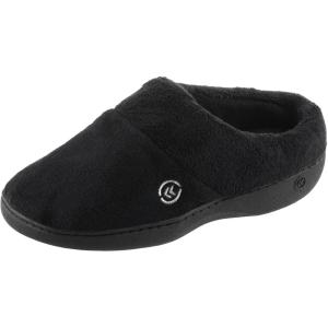 imageIsotoner Womens Classic Hoodback with Memory Foam SlipperBlack