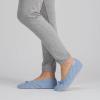 imageisotoner Womens Diamond Microterry Gemma Ballerina SlippersSuede Sole with Memory Foam Comfort Machine WashableEvening Sand Diamond